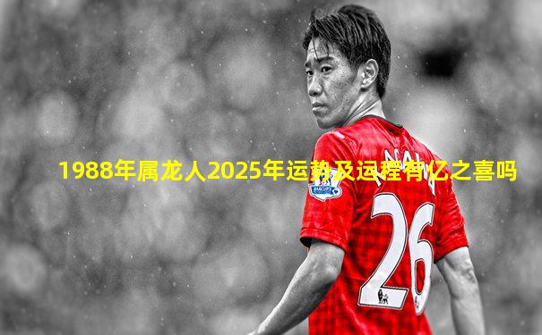 1988年属龙人2025年运势及运程有亿之喜吗