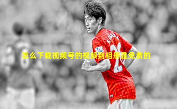 怎么下载视频号的视频到相册是免费的