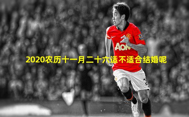 2020农历十一月二十六适不适合结婚呢