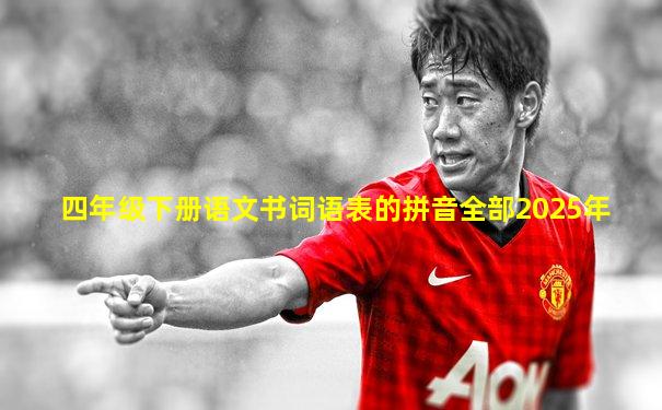 四年级下册语文书词语表的拼音全部2025年