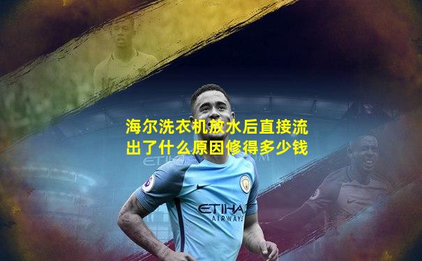 海尔洗衣机放水后直接流出了什么原因修得多少钱